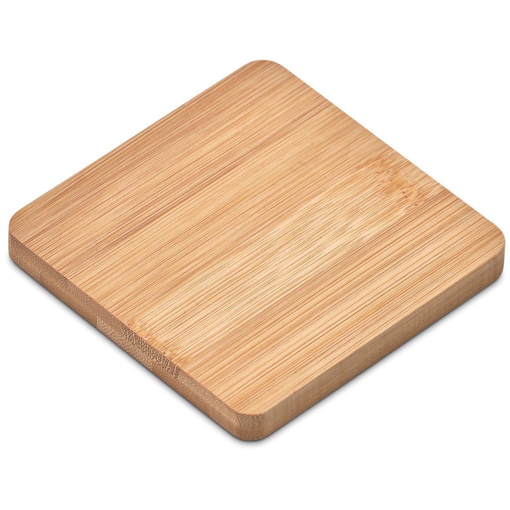 Serve Bamboo Bottle Opener Coaster