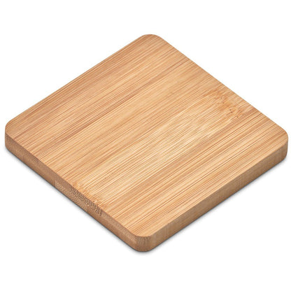 Serve Bamboo Bottle Opener Coaster